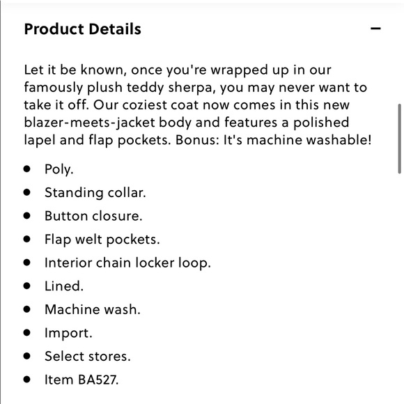 J. Crew Teddy Sherpa Jacket BA527 Medium NWT - Picture 15 of 16